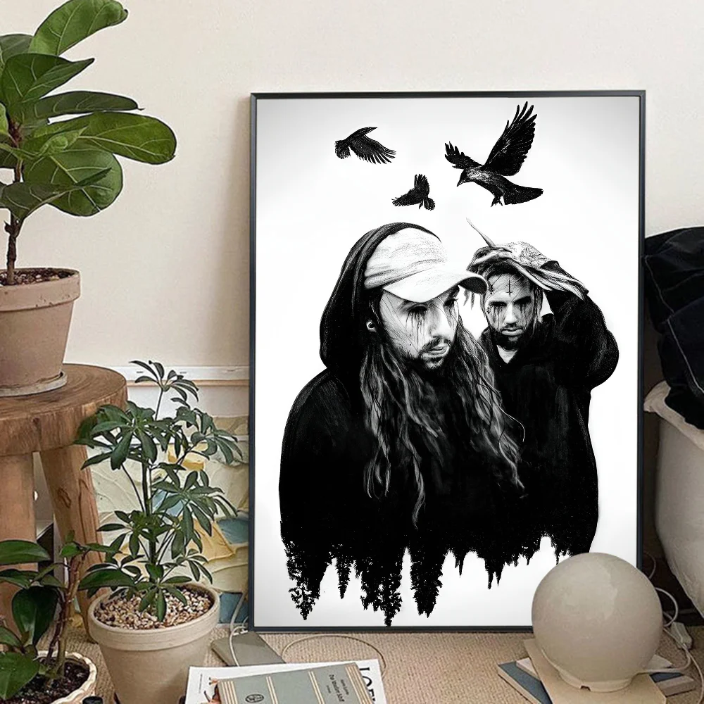 Постер Singer S-Suicideboy аниме плакаты клейкая винтажная комната Декор для дома бара