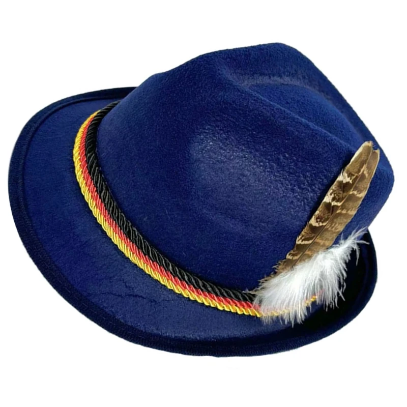 Октоберфест Шляпа Виджет Пиво Трилби Прекрасные Гомбургские Шляпы Головные