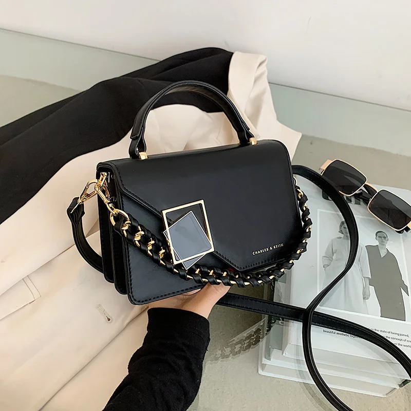 Купи Fashion Bag Chain Purse Shoulder Messenger Bags Handbag Women's Small Square Bag Women Leather Purses And Handbags Crossbody Bag за 1,497 рублей в магазине AliExpress