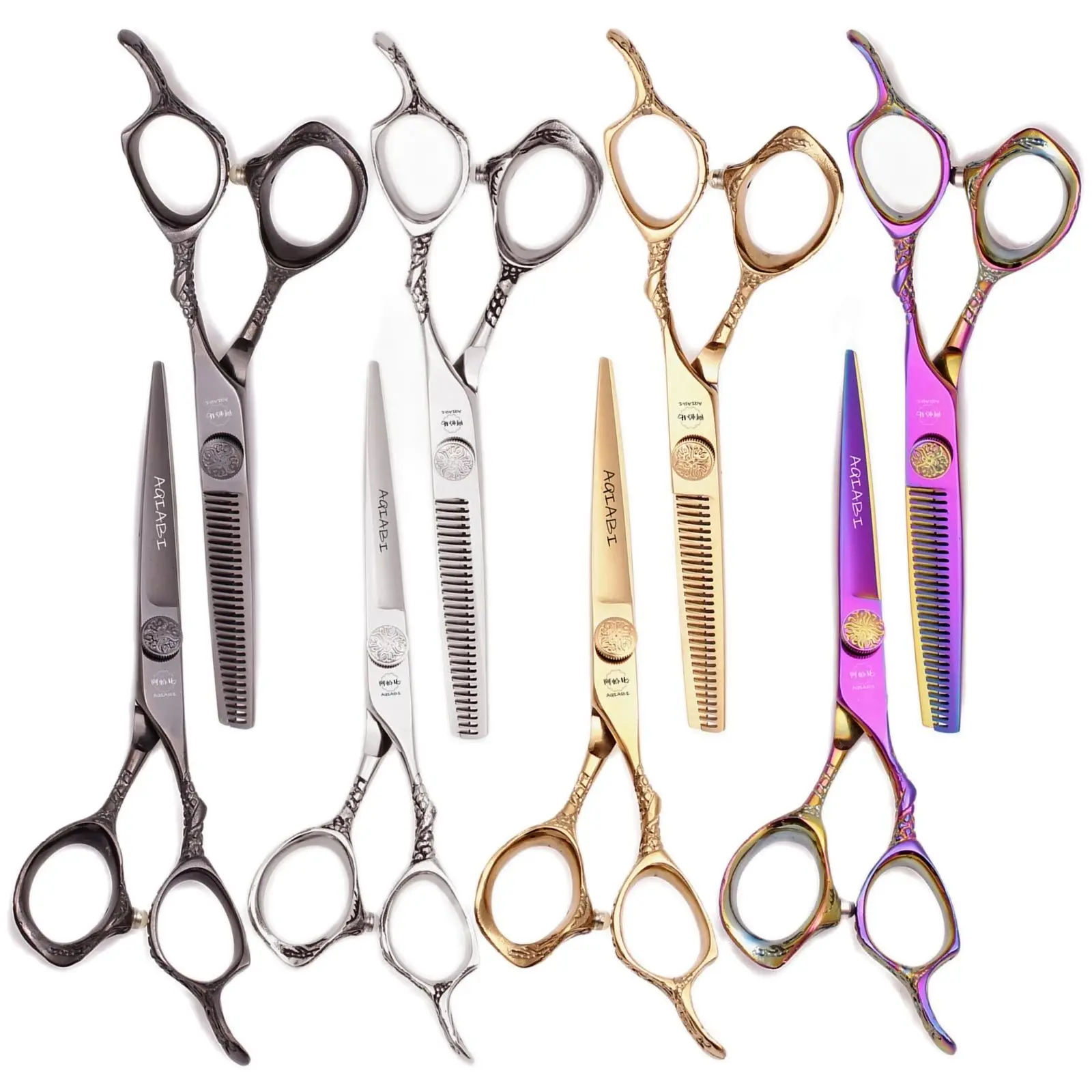 Профессиональные ножницы для стрижки волос 6-дюймовые из нержавеющей стали