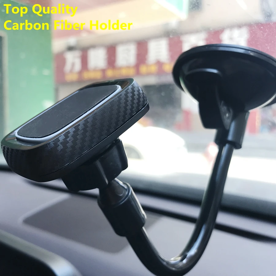 car magnetic holder mobile phone stand support for iphone 13 promax 12 11 gps windshield strong magnet silicone pad phone holder free global shipping
