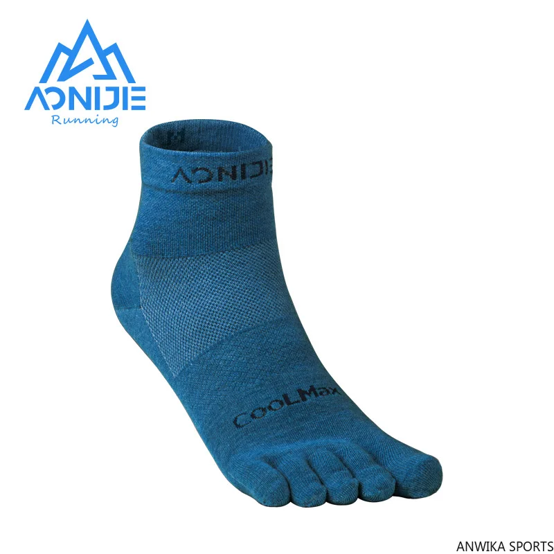 

AONIJIE E4109S новинка одна пара низкие носки четверть спортивные носки идеальны для пяти носков бег босиком обувь Марафон