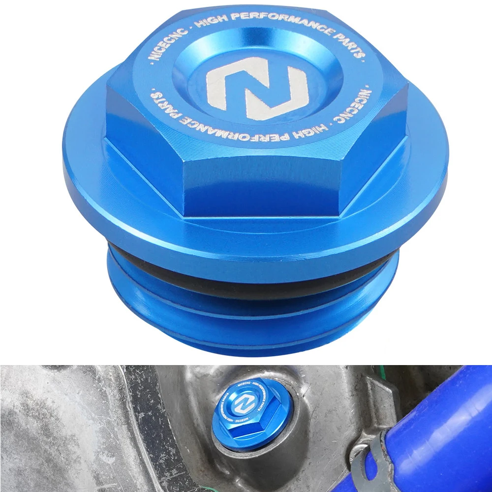 

NiceCNC Engine Oil Filler Cup Plugs Cover For Yamaha YZ85 YZ80 YZ65 YZ 125 250 250F 450F 125X 250FX 450FX YFZ450 WR250F WR450F