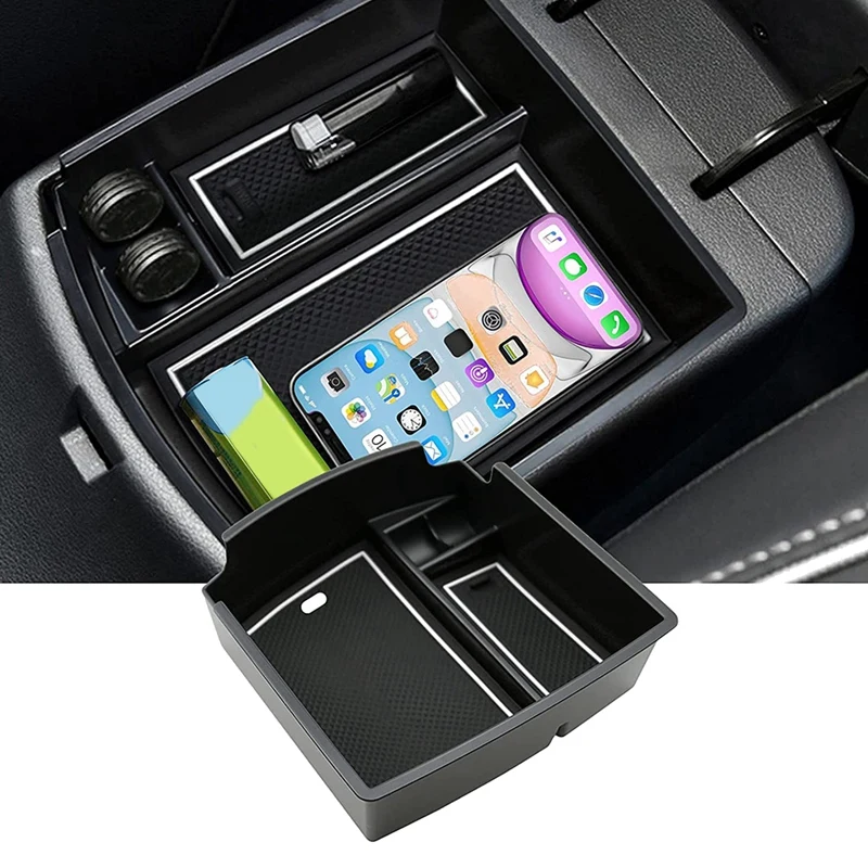 Автомобильный центральный подлокотник коробка для хранения держатель