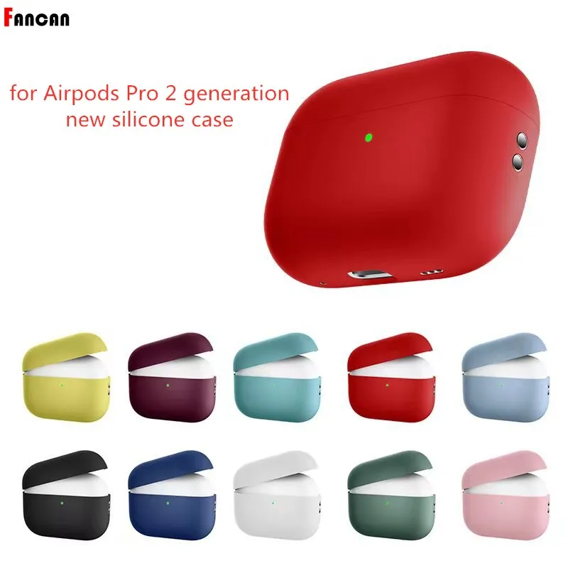 

For Airpods Pro 2 2022 case Silicone air pods pro 2 protector airpod pro2 earphone accessories For airpods pro 2nd generation