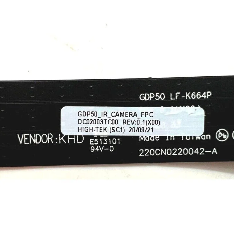 НОВЫЙ для DELL Alienware M15 R5 R6 GDP50 КАБЕЛЬ ИК-КАМЕРИ DC02003TC00 0FMTHW