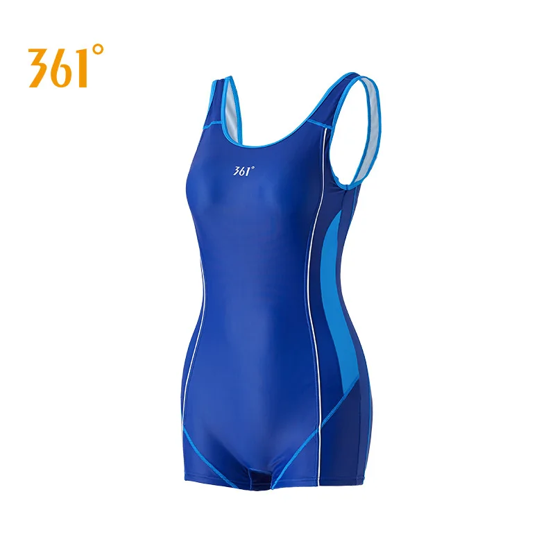 One Piece Bathing Suit For Women&Girls Competitive Boyleg Swimsuit Training Racing Wirefree Swimwear Female Triathlon Beach Wear