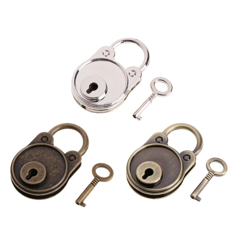 

Vintage Mini Bear for Head Lock With for Key Mini Padlock Metal for Wish Lock Du Drop Shipping