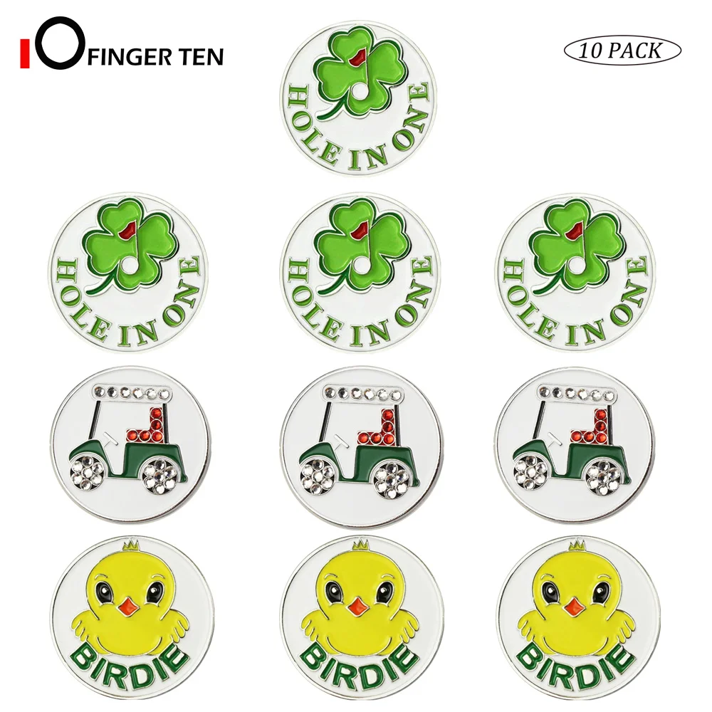 Fits All Magnetic Golf Tools Value Set Alloy Soft Enamel Technique Drop Shipping