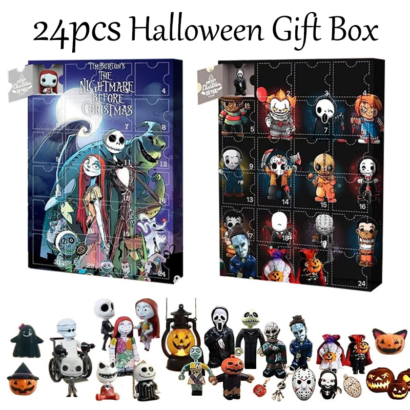 

24 шт./коробка, детская игрушка-календарь