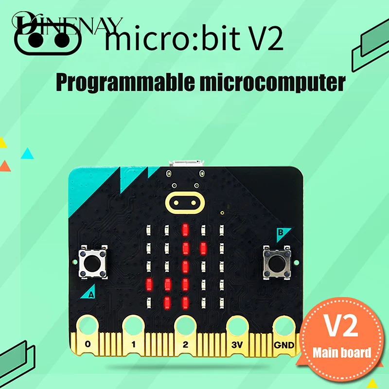 Micro:Bit V2 Micro Bit Go Edition BBC Microbit для детей DIY макетная плата V2.0Board