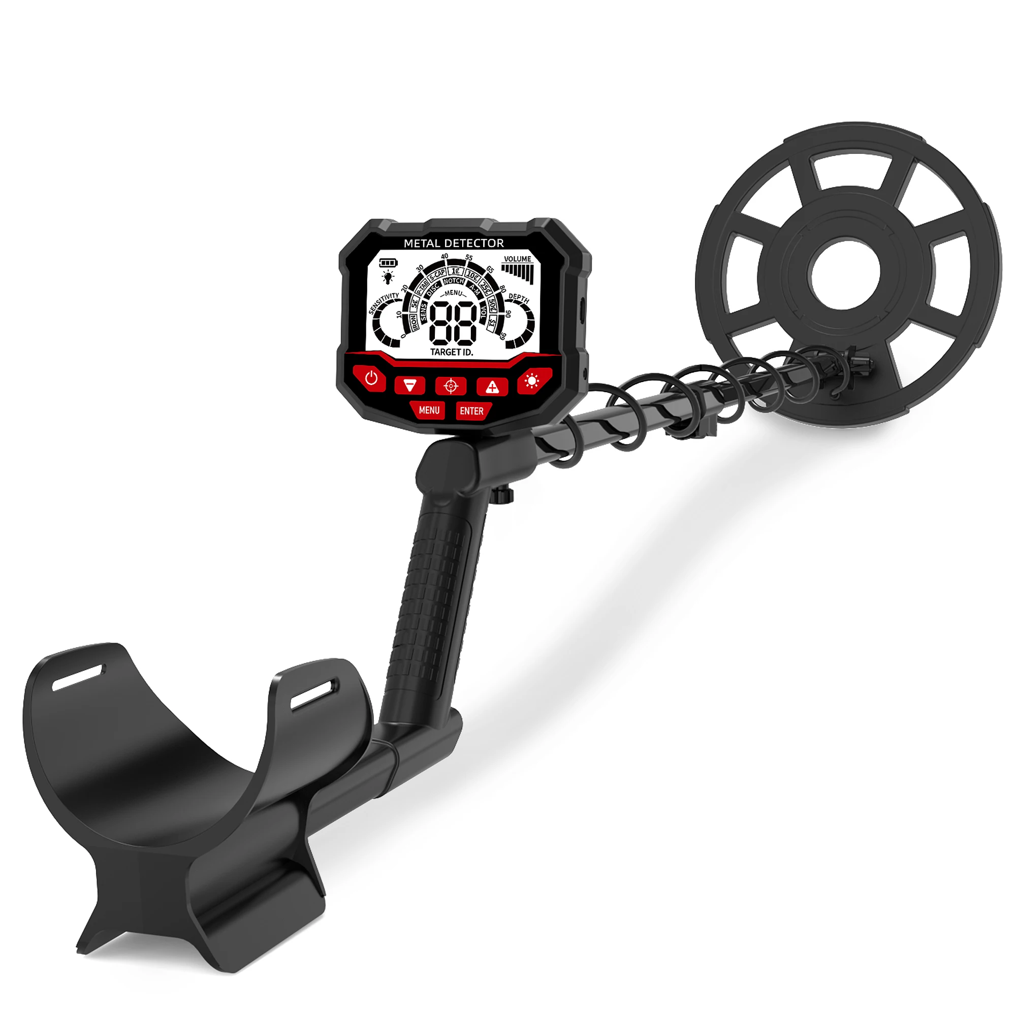 Профессиональный Подземный металлоискатель многофункциональный регулируемый