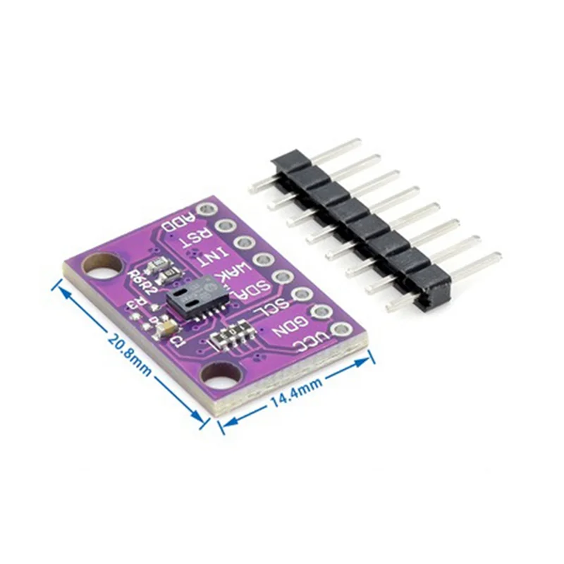 Датчик газа Модуль датчика обнаружения углекислого CCS811 CO2 ECO2 TVOC для определения