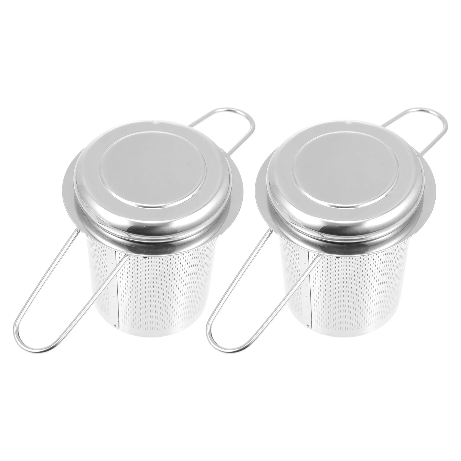 

2 Sets Creative Folding Handles Tea Strainers Household Tea Residue Infusers