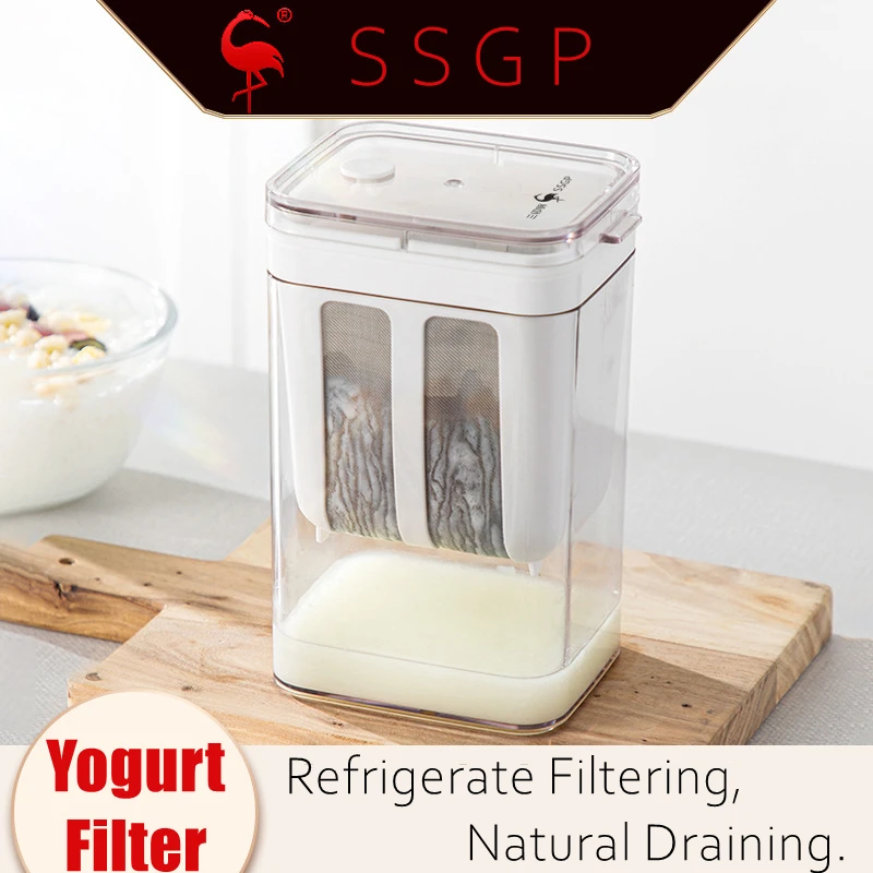 Сертифицированный контейнер LFGB для фильтрации йогурта