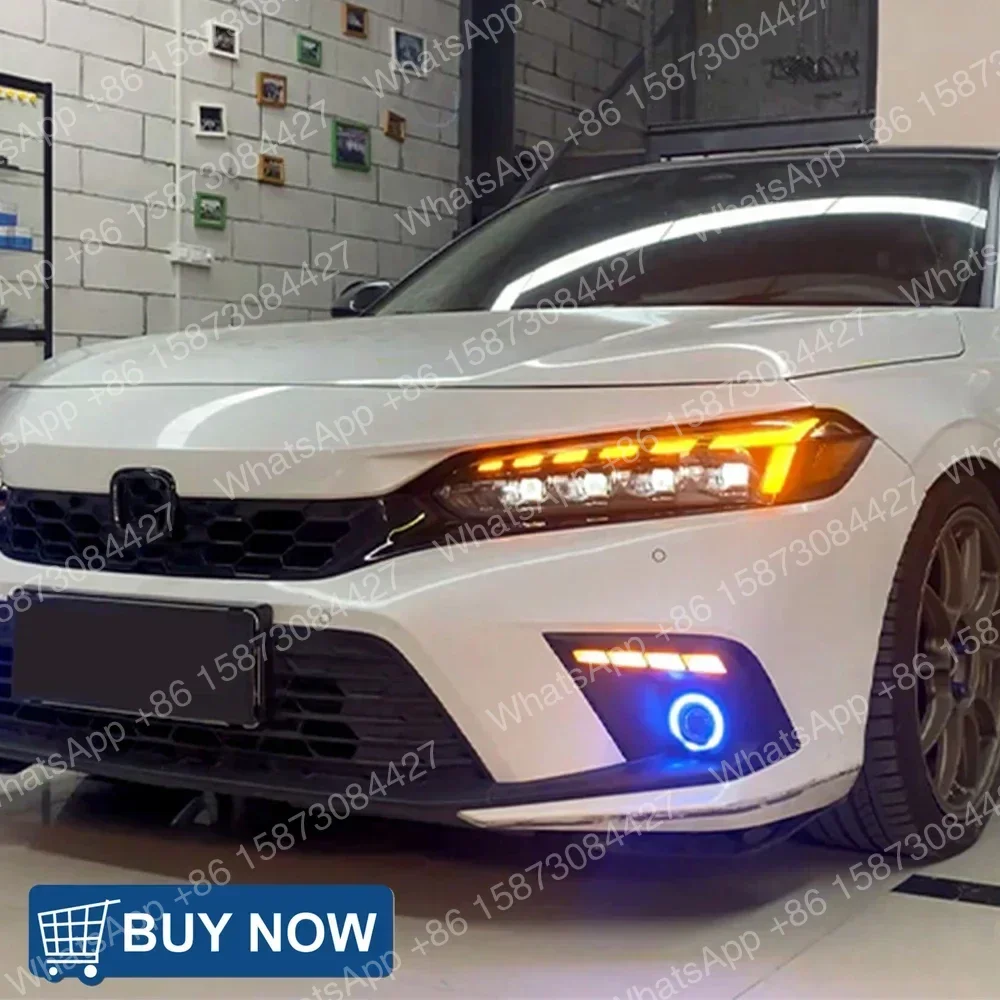 Фото Автомобильные фары в сборе для Toyota Xi 11-го поколения (2021-н.в.), светодиодные, с проектором, 4 линзами, динамические, передние, аксессуары для тюнинга №3