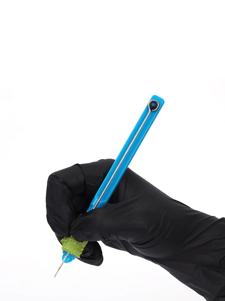 

1pc Blue 3D Hand Poke Stick Tattoo Manual Tool Pen Handpoke Tattoo Supplies