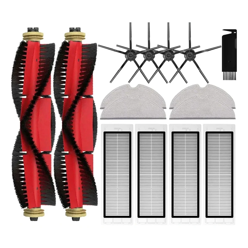 Для Xiaomi Roborock S5 S50 S55 S502-02 Max S6 Maxv Pure E4 E5 Запасные части Основная боковая щетка Hepa Filter