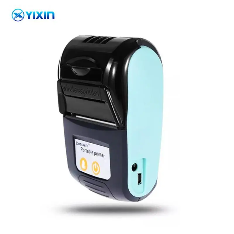 Aubess 58mm Small Ticket Portable Thermal Printer Miniature Handheld Takeaway Receipt Receipt Receipt Bluetooth Machine Printers images - 6