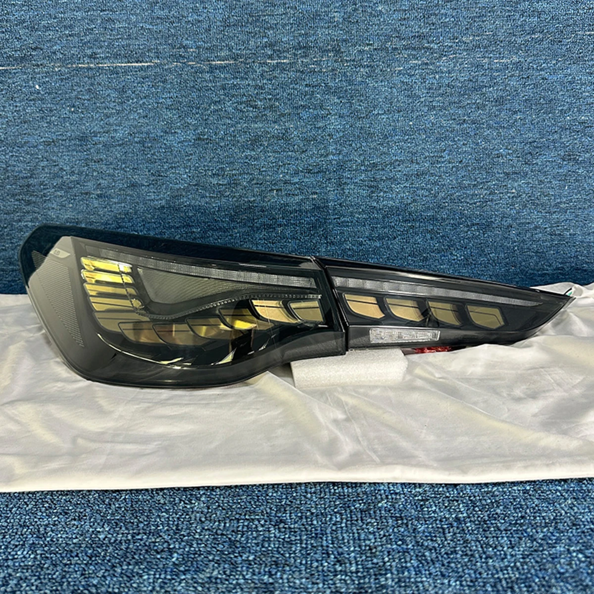 Фото Новинка: OLED-фонари заднего хода GTS Dragon Scale для BMW 4 серии M4 G22 G23 G26 G82 G83 2020-2026, модифицированные задние фонари для автомобиля №4