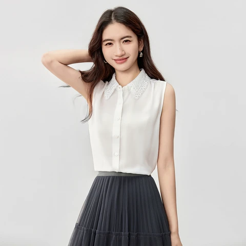 SENTUBILA женская рубашка без рукавов