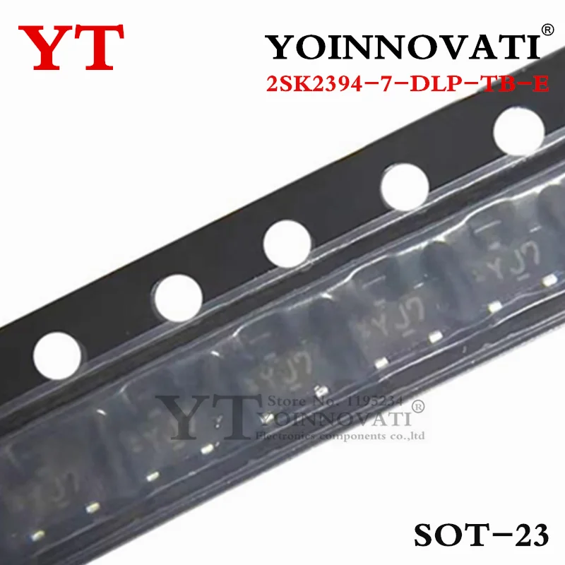 10 шт./лот 2SK2394-7-DLP-TB-E 2SK2394 2SK2394-7 SOT-23 50MA 200 МВт лучшее качество