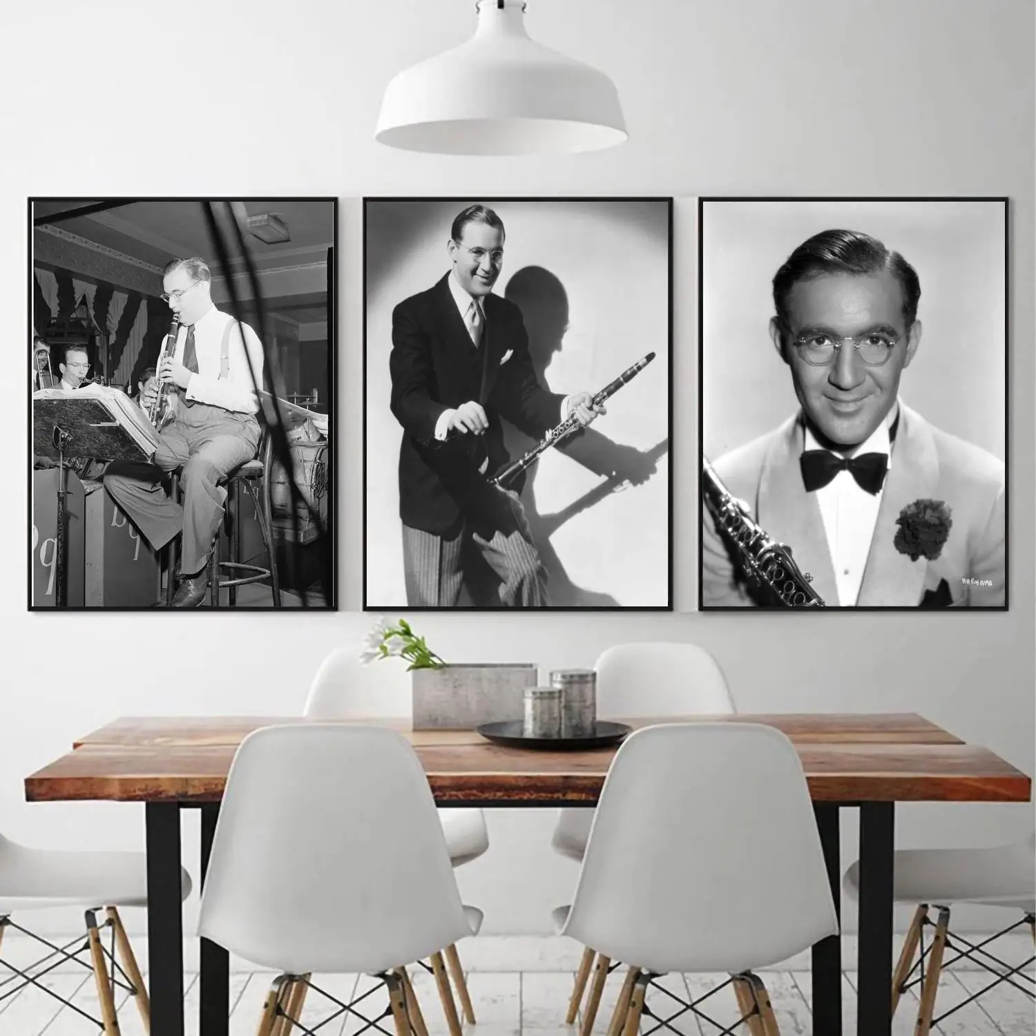 

Benny Goodman poster 24x36 Wall Art Canvas Posters Decoration Art Poster Personalized Gift Modern Family bedroom Painting