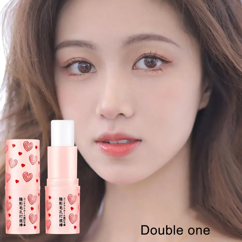 

7.8g Concealer Stick Oil-control Invisible Pore Brightening Skin Contour Makeup Base Face Primer Stick for Daily Makeup