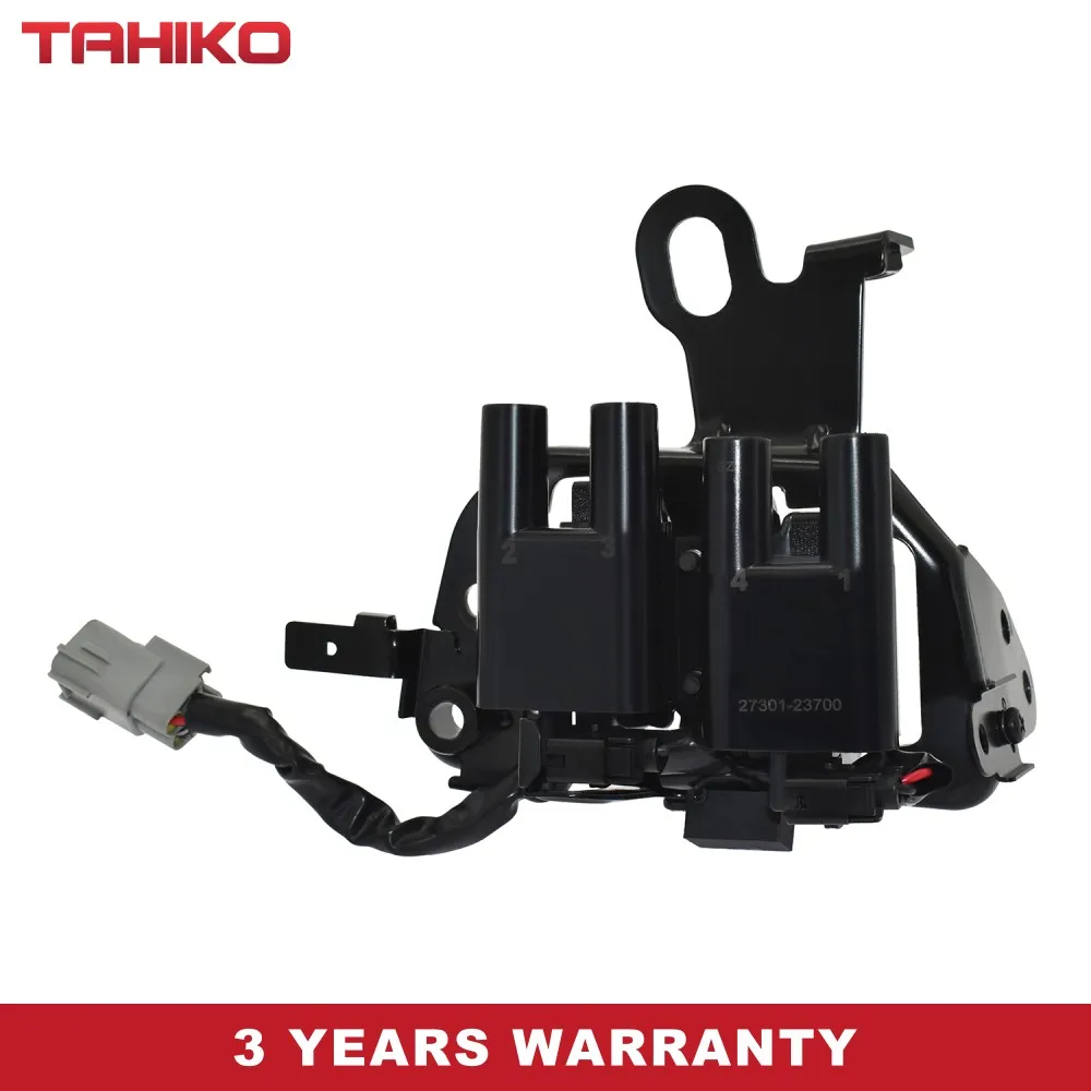 Катушка зажигания 27301-23700 подходит для Hyundai Elentra Tiburon Tucson Kia Spectra Sprtage 2005-2007 гг.