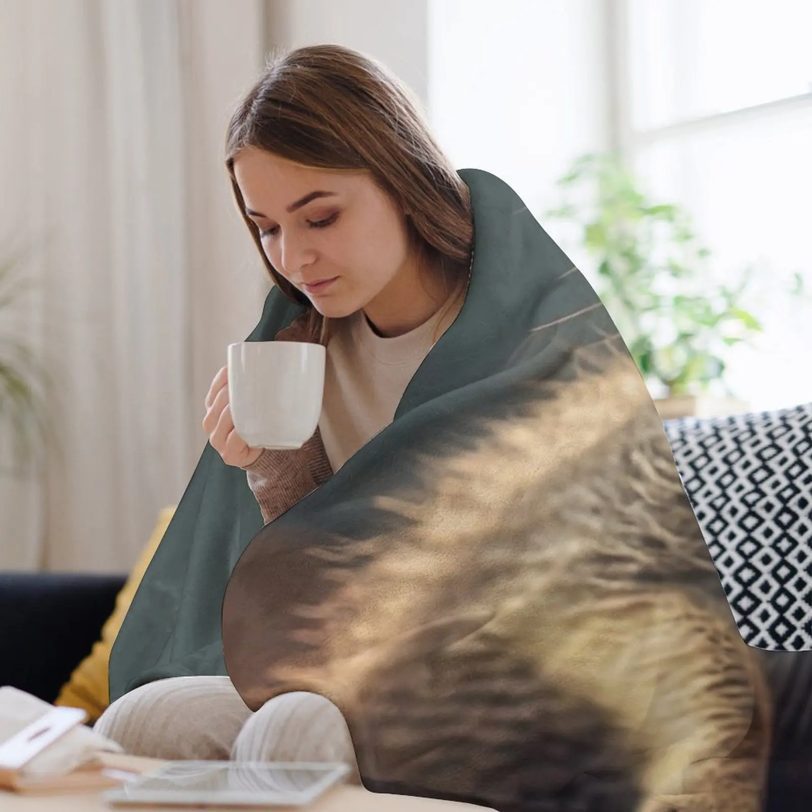 Meerkat - милое одеяло с портретом животного