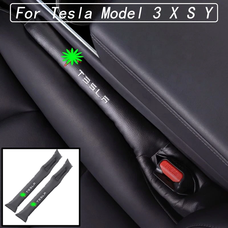 

Для Tesla Model 3 X S Y автомобильный Стайлинг заполнитель для зазора на сиденье 2 шт. Органайзер герметичная подкладка аксессуары для автомобиля О...