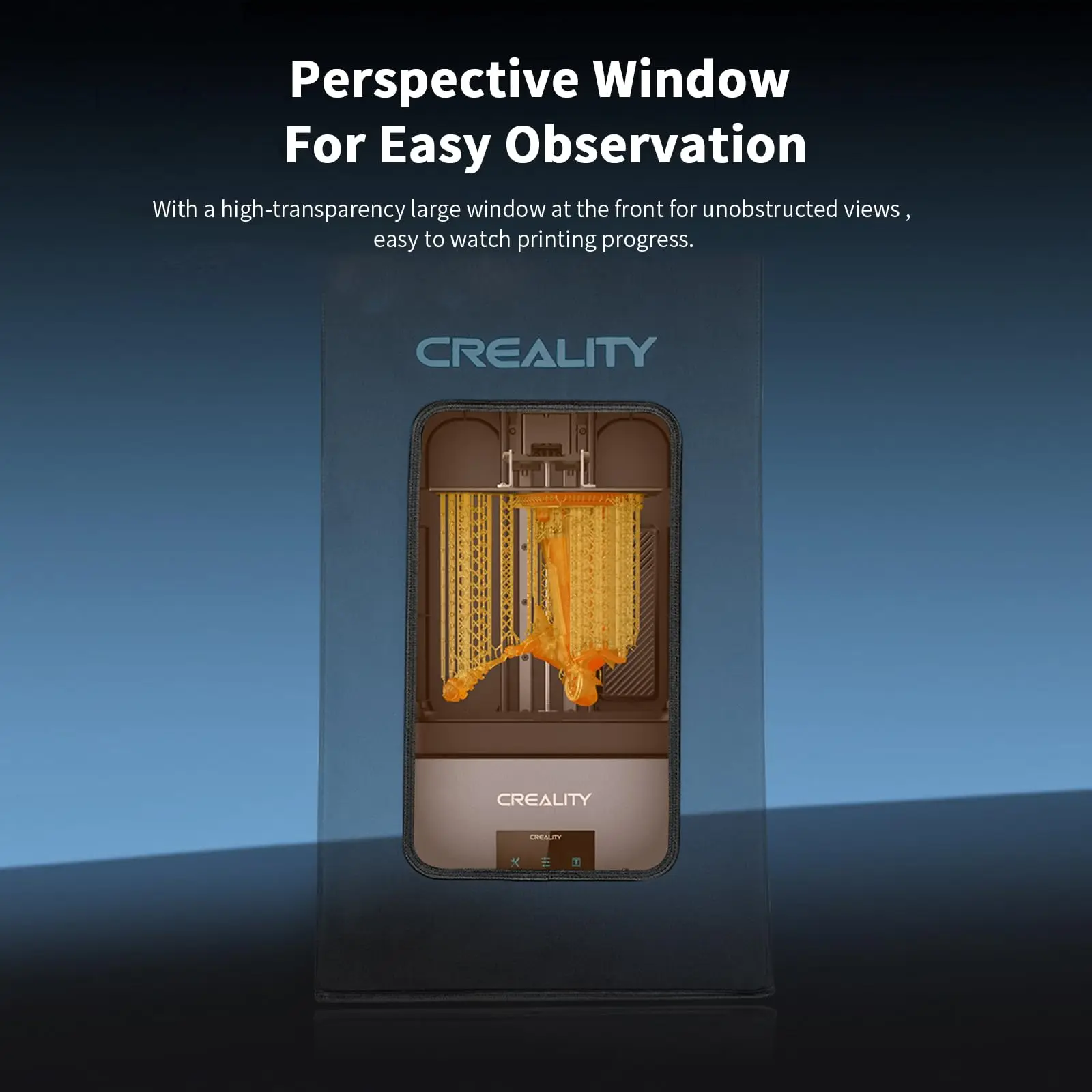 Корпус принтера из смолы CREALITY для HALOT-MAGE PRO HALOT ONE смоляный фильтр 3D-принтера защита