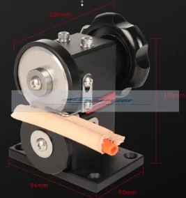 Ручная сегмента Lederen Handtas Riem Snijmachine Diy Band Splitter Draagbare Driedimens π Trimgereedschap Dikte 4 мм