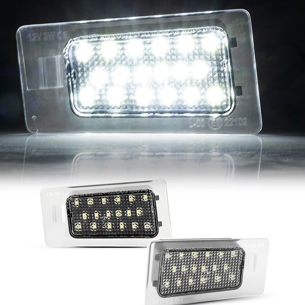 

2 светодиодных фонаря номерного знака заднего хода автомобиля Canbus без ошибок для Kia Ceed 3 Wagon Cerato MK3 Forte MK2 K3 Seltos Hyundai Elantra MD