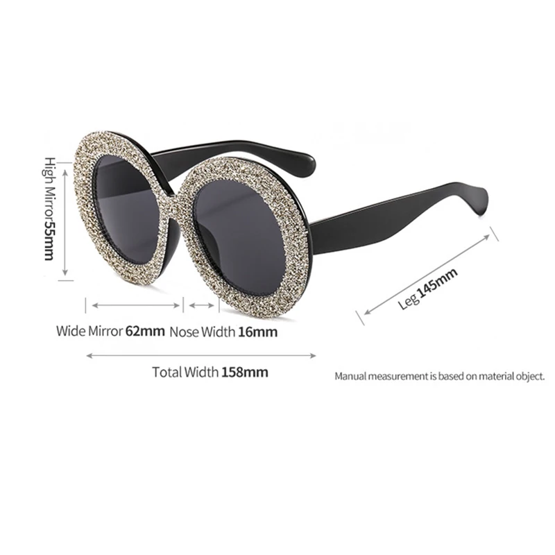 2022 Модные солнцезащитные очки с бриллиантами для женщин модные дизайнерские