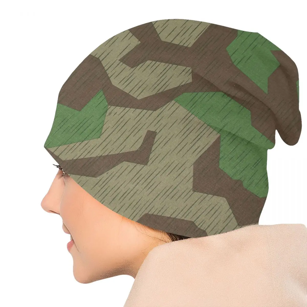 Камуфляжные шапки Splittertarn на заказ камуфляжные Skullies зимняя вязаная шапка