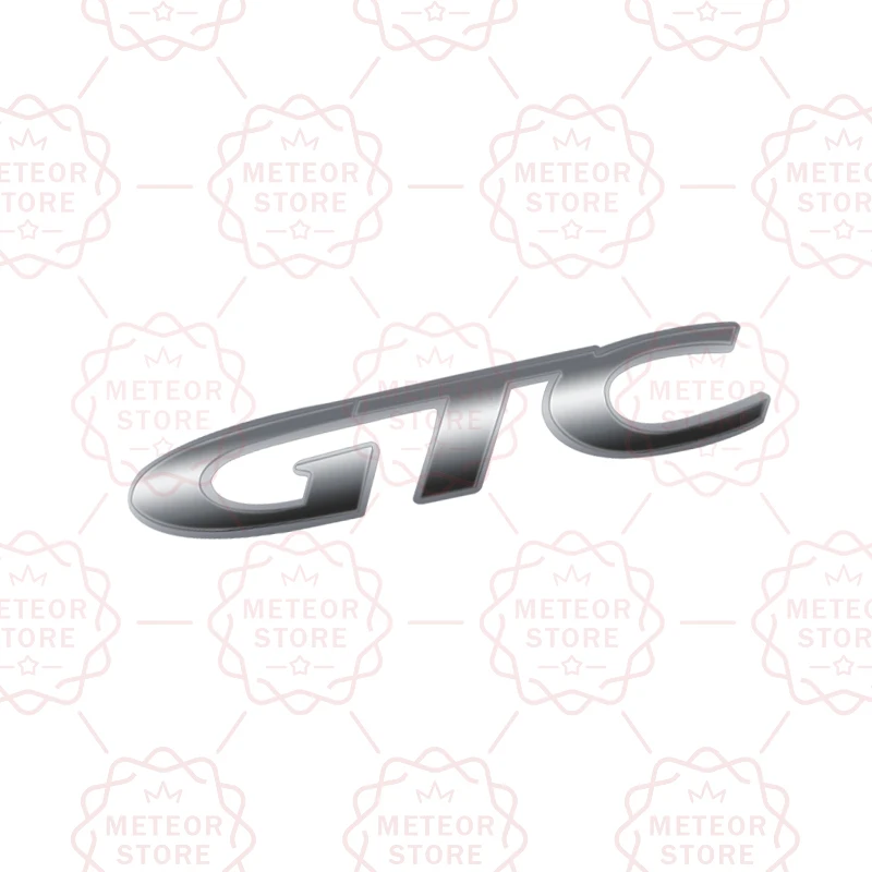 

Автомобильная табличка GTC, металлический значок для радиатора, задняя наклейка, эмблема для Opel Zafira Mokka Antara Insignia Movano Rocks VXR GSI
