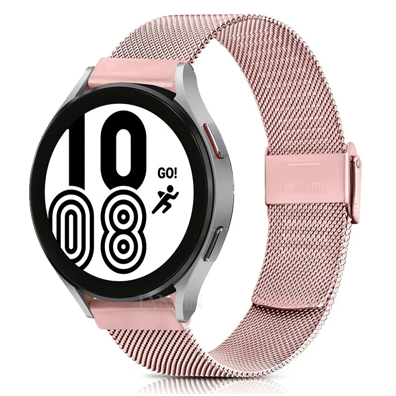 Milanese Band For Samsung Galaxy Watch 5 4 40mm 44mm Stainless Steel Metal Strap For Galaxy Watch 5 Pro 45mm 4 Classic 42mm 46mm