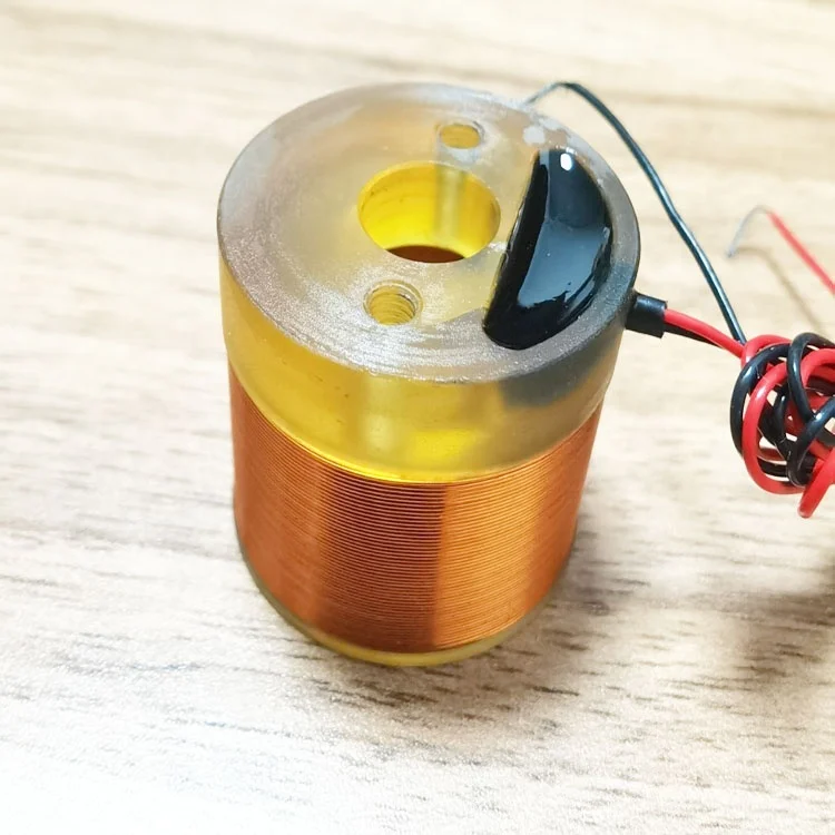 

Linear bushing motor with a non-conductive core material