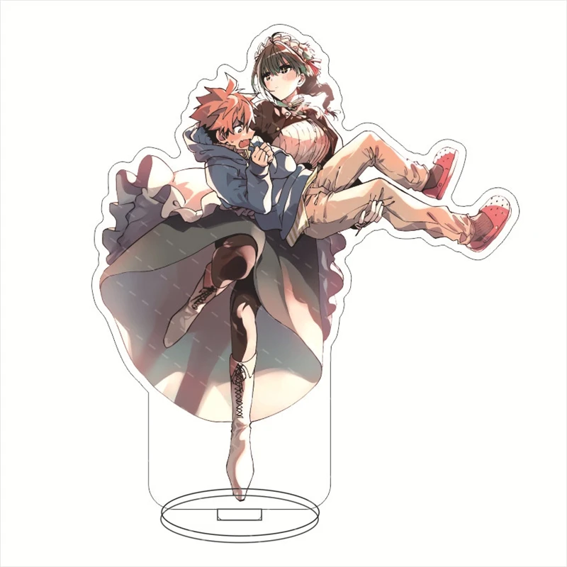 Новая мультяшная акриловая подвеска для ключей 16 см девушка убийца Мисс Земля