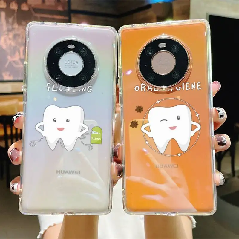 

Yinuoda Dentist Tooth Phone Case for Samsung S20 ULTRA S30 for Redmi 8 for Xiaomi Note10 for Huawei Y6 Y5 cover