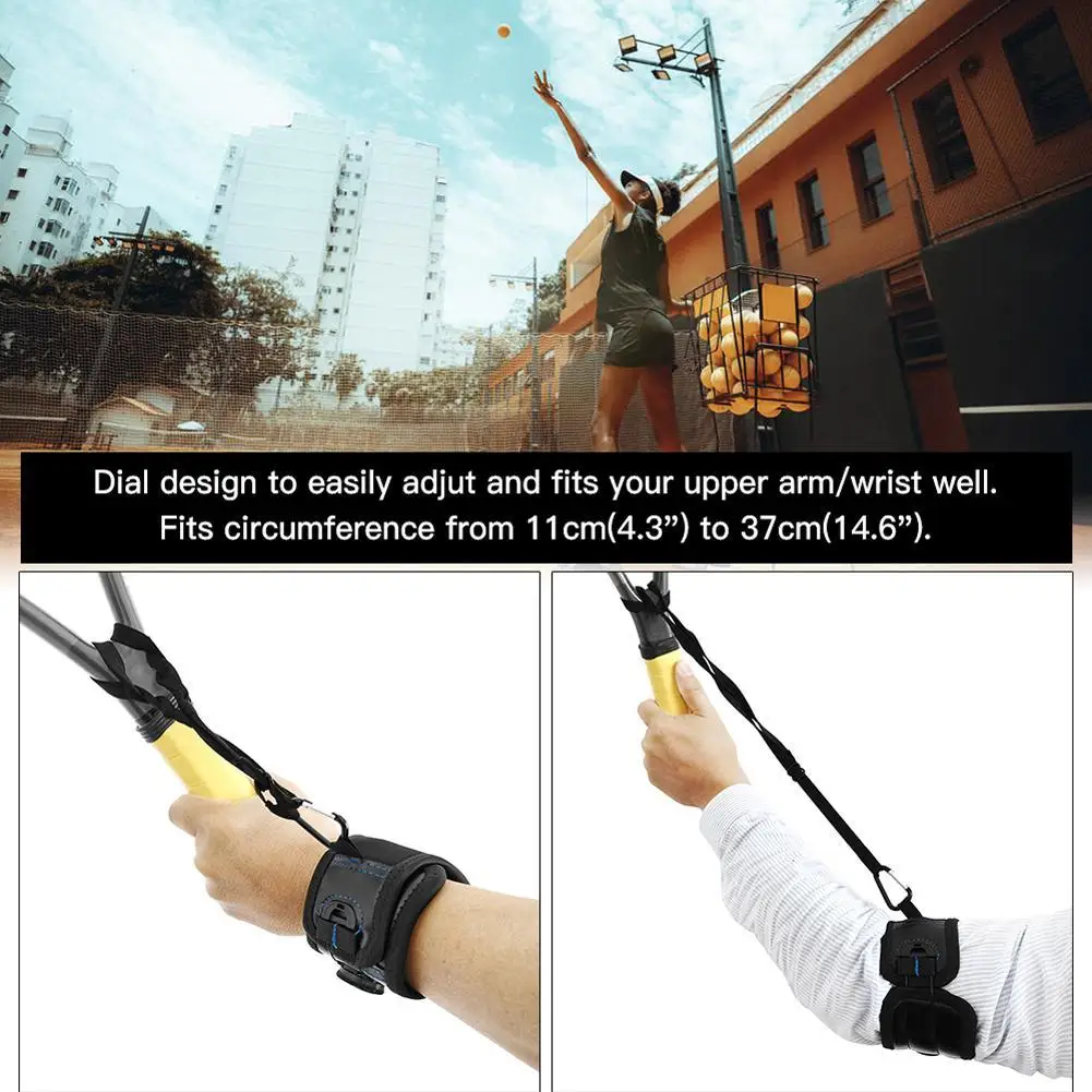 NEW Professional Tennis Arm Strap Training Wrist Band Tennis Swing Correct Exerciser Tennis Accessories