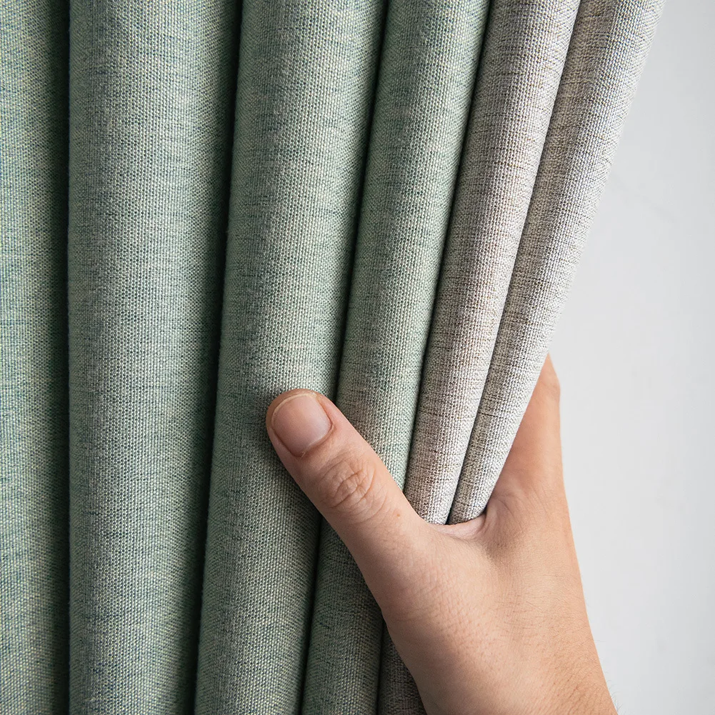 

Светонепроницаемые шторы в нордическом стиле, роскошные Сращенные занавески для спальни, гостиной, готовый продукт