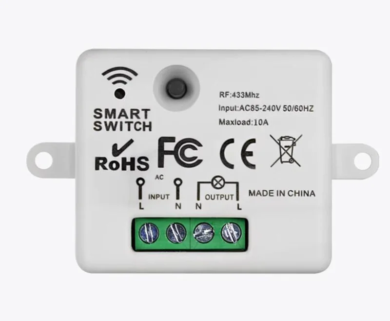 Беспроводной пульт дистанционного управления 433 МГц 220 В переменного тока 1000 1