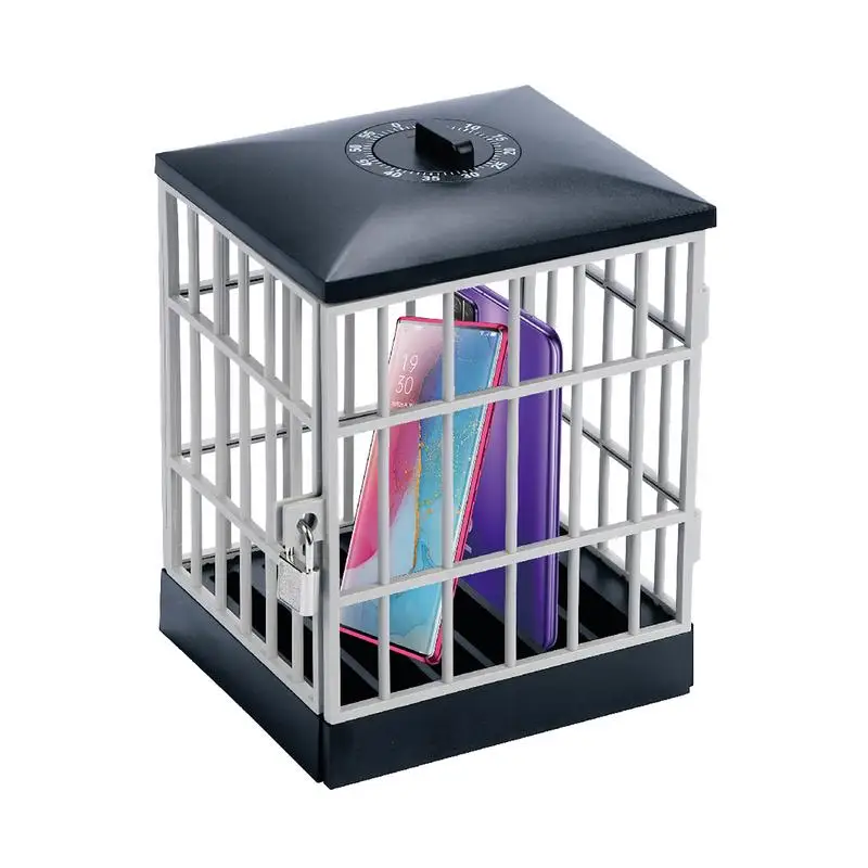 

Timer Phone Cage With Timer Mobile Party Lightweight Storage Cage Holder Antistress For Kids Adults Part