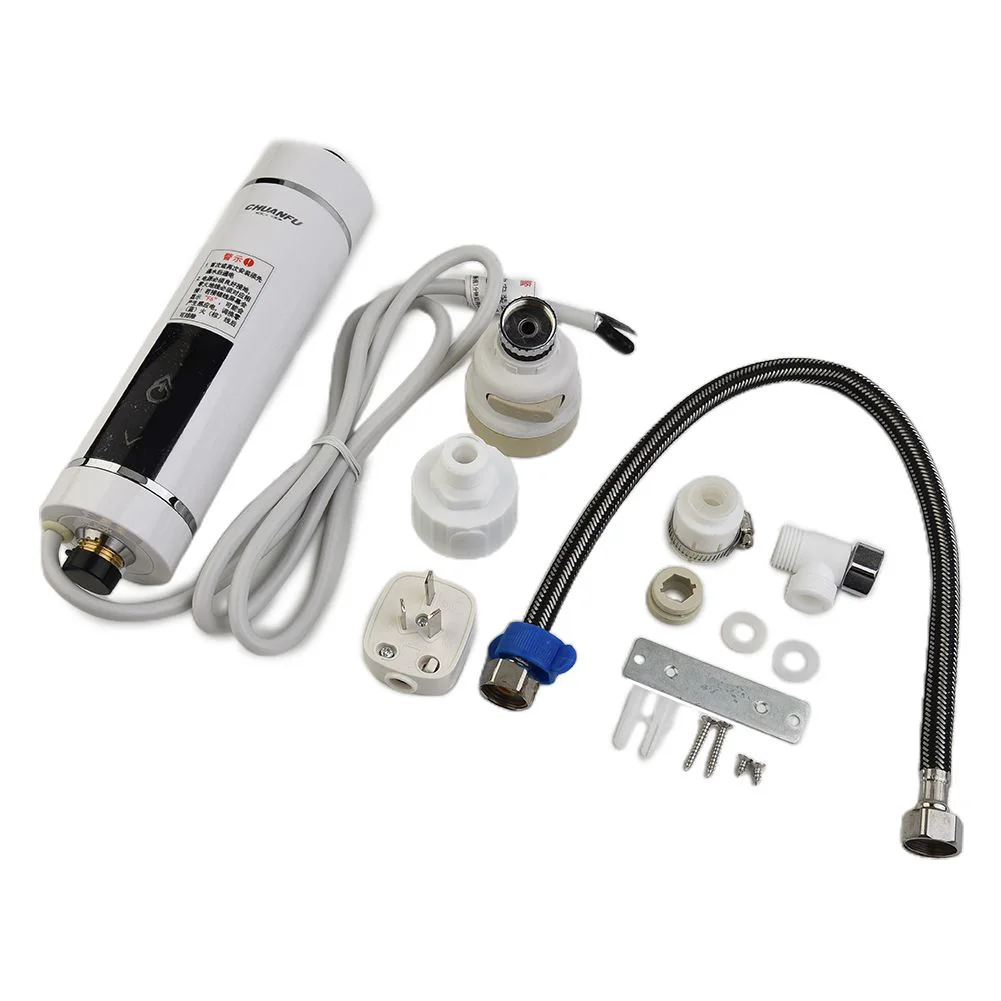 

Durable Water Heater Electric Instantaneous 220V 16A 3 Way Water Diverter 3500W Mini Electric Water Heater Shower