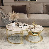 auxiliary console living room coffee table center marble entryway gold nordic side table bedroom szafki nocne home furniture