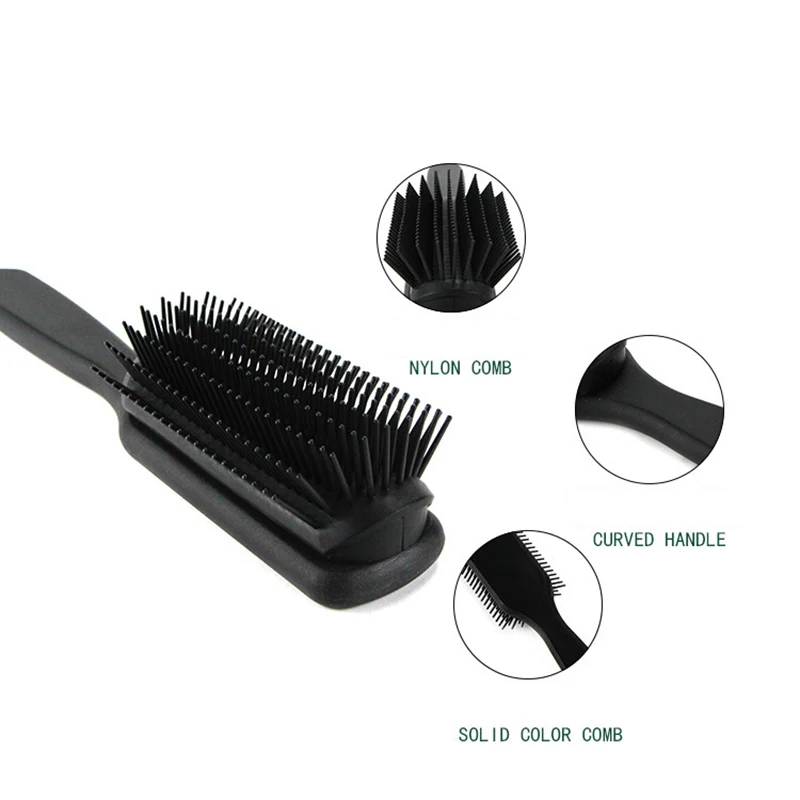 Щетка для укладки волос антистатическая щетка распутывания завивки сухих и
