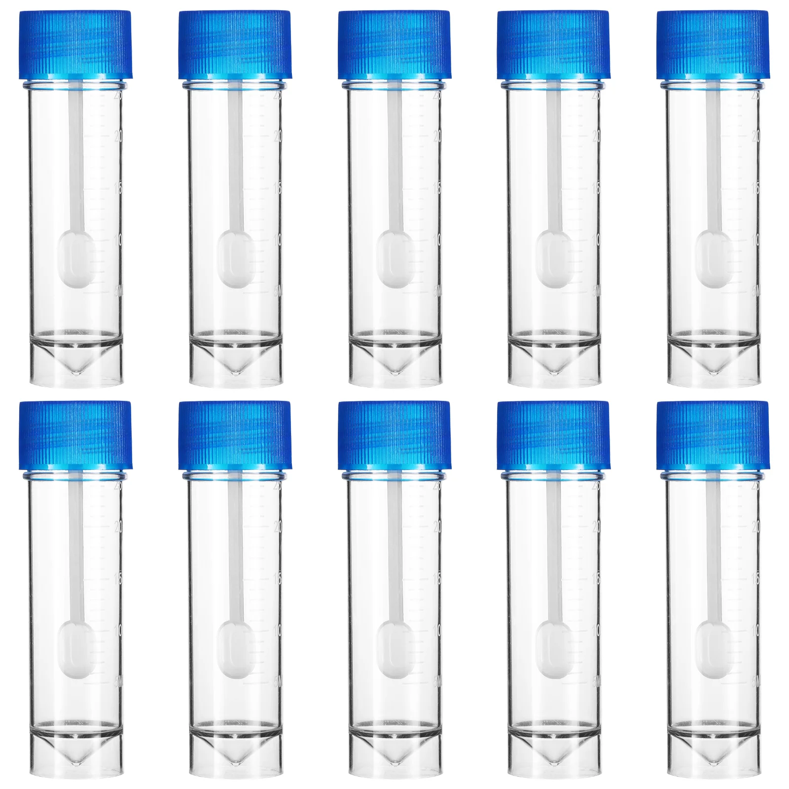 

10pcs Disposable Specimen Cups Stool Sample Container Fecal Sample Collection Cups (25-30ML)