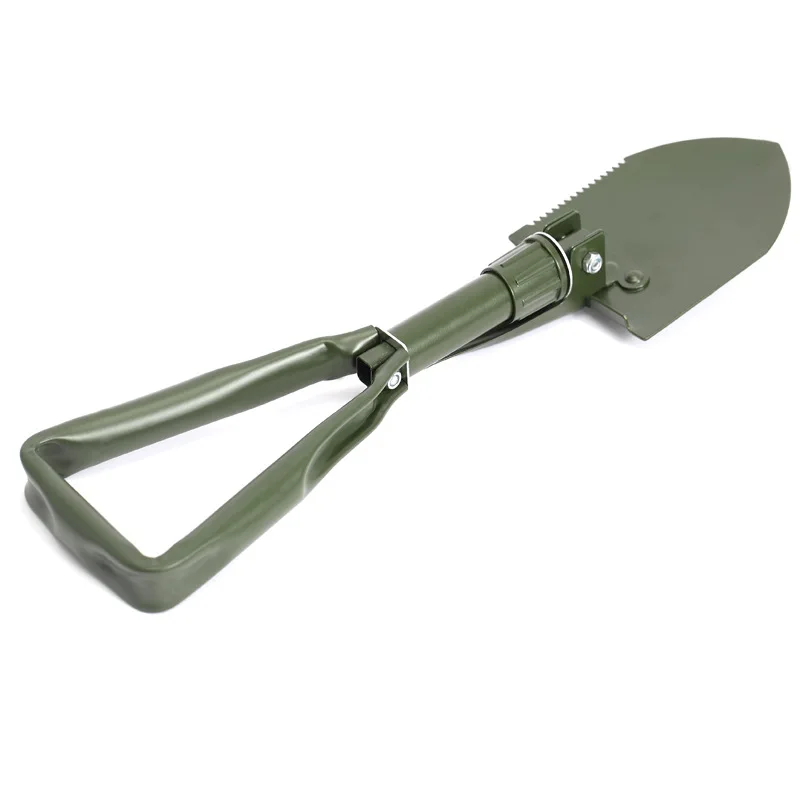 

3-in-1 Vehicle Tactical Outdoor Manganese Steel Shovel Multifunctional Folding Arms Shovel Military Shovel